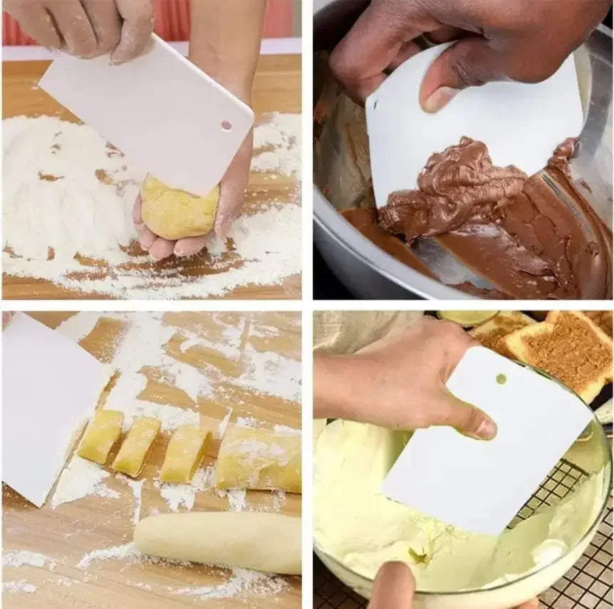 Multipurpose Dough Cutter Bowl Scraper for Bread Dough