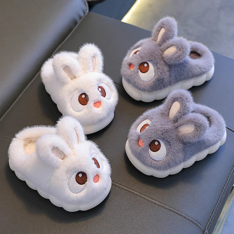 Fluffy Slippers For Girls Boys Kids